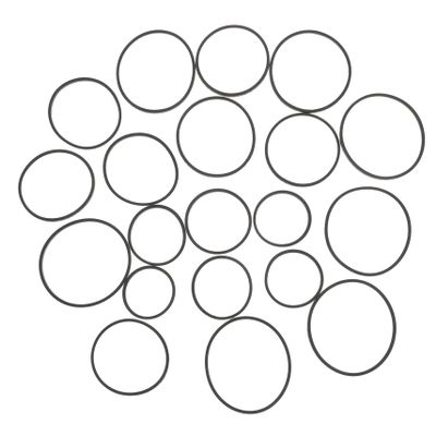 CIYODO 20pcs Rubber Drive Belt for Cassette Deck Belt for Tape Decks Cassette Players