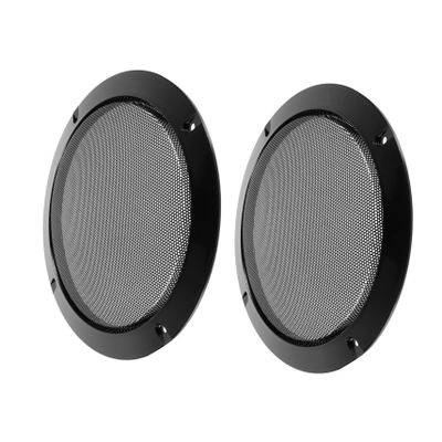 HOMSFOU 2pcs Speaker Grill Cover Protector for Audio Speakers Horn Guard Excellent Workmanship Easy to Install and Prevents Scratches and Damage