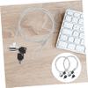 CIYODO 2sets Keyed Laptop Locking Cable Security Cable Lock for Laptops Desktops Docking Stations Easy to Use Lightweight Strong Theft Protection view 3