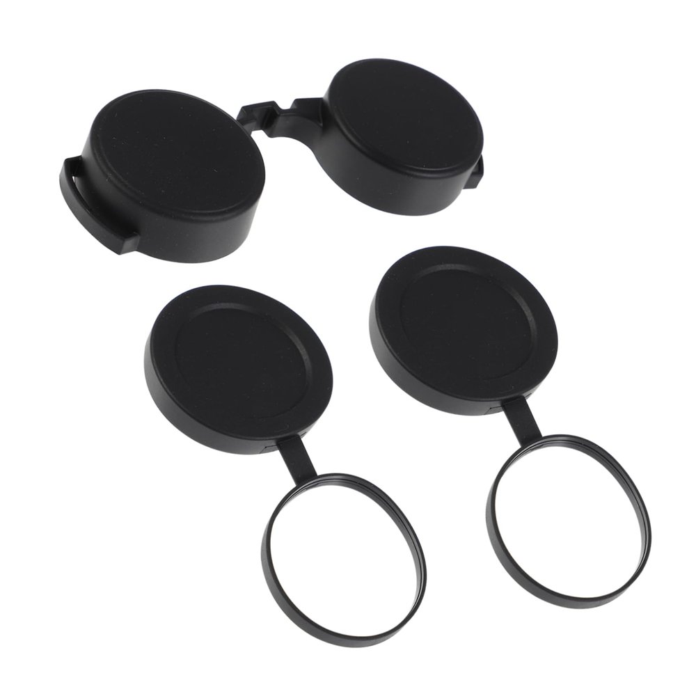 Angoily 3pcs Rubber Objective Lens Cover Eyepiece Protector for Monocular Binoculars Telescope Accessory for Lens Against Dust Scratches