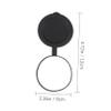 Angoily 3pcs Rubber Objective Lens Cover Eyepiece Protector for Monocular Binoculars Telescope Accessory for Lens Against Dust Scratches view 2