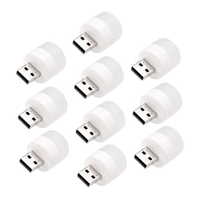 10pcs Led Night Lights for Room USB Night Lights Low Power Consumption Car Interior USB Lamp Ambient Lighting