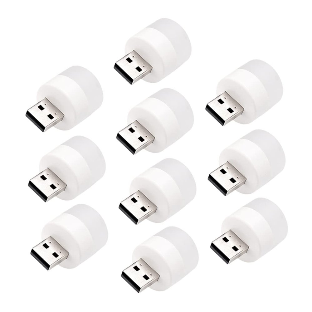 10pcs Led Night Lights for Room USB Night Lights Low Power Consumption Car Interior USB Lamp Ambient Lighting