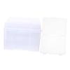OSALADI Transparent Photo Organizer Case Versatile Storage Box for Postcards Greeting Cards and Accessories Capacity Durable Plastic for Easy Organization view 1