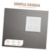 Angoily Port Ethernet Wall Plate Easy Install Corrosion Connectors Multi-use for Cables Panels view 3