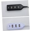 OSALADI High Speed USB Hub Port USB Splitter Overload Protection Led Indicator Easy to Use for Laptop Notebook Pc Tablet Pc Htpc view 2