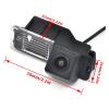 170 HD 1080P AHD Fisheye Rear View Reverse Parking Back Up Camera Compatible with VW Polo 6R V Golf 6 Compatible with Passat CC MK6 Magotan Bora(AHD-Dynamic) view 3