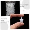 FOMIYES 200pcs Lash Glue Bottle Plug Replacement Lash Bottle Caps for Eyelash Extensions Fit Multiple Brands Easy to Use view 3