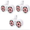 Rockville RKL65MBW Bundle: (3 Pairs) 6.5 in Marine LED Speakers w Black White Grilles, (3) DMAC65W Dual 6.5 in Wakeboard Tower Enclosures, 6-Items view 1