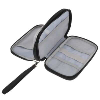 Angoily Cord Organizer Electronics Storage Case Digital Accessory Pouch Travel Organizer Bag Mesh Pouch Elastic Strap Easy to Use