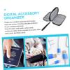 Angoily Cord Organizer Electronics Storage Case Digital Accessory Pouch Travel Organizer Bag Mesh Pouch Elastic Strap Easy to Use view 4