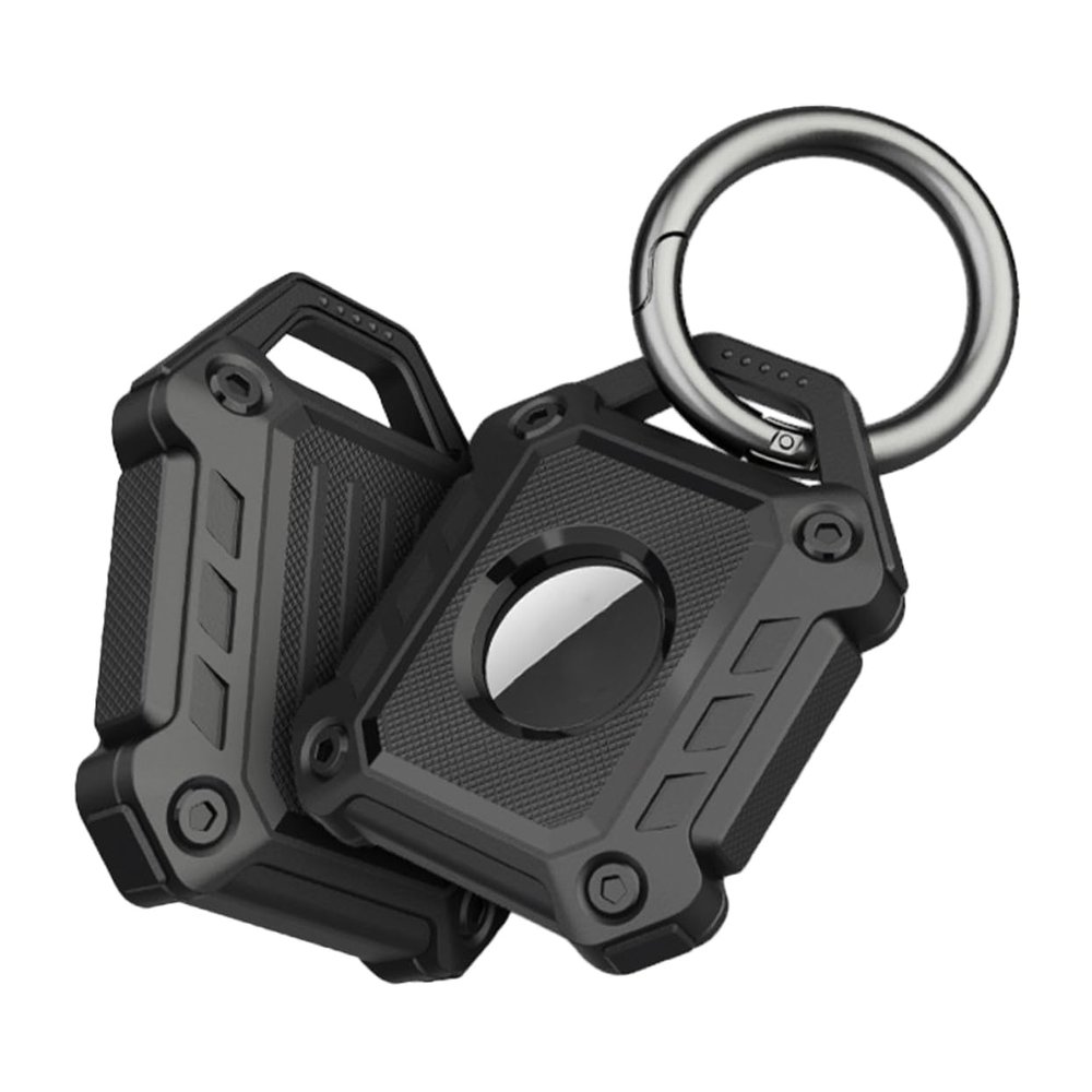 Angoily 2pcs TPU Anti-Lost Case Cover for Scratch Resistant Protective Skin Fits Dog Collars Key Rings Simple Installation Design for Small to Pets