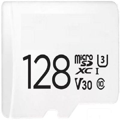 ACTi PMMC-0400 128GB MicroSDXC Class 10 Memory Card, Designed to Record for Up to 40000 Hours, Up to 100MB/s Read Performance, Up to 40MB/s Write Performance, Record in Full HD or 4K