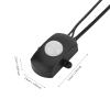 2A DC 5-24V Mini PIR Motion Sensor Switch, Infrared Occupancy Detector for LED Strip, USB Interface, Automatic Light Control for Indoor Lighting, Alarm PIR Detection (Black) view 2