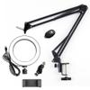 26cm LED Selfie Light with Long Arm Remote Control Ringlight Photography Fill Light for Makeup Video view 1