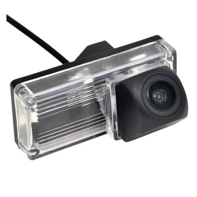 170 HD 1080P AHD Fisheye Vehicle Rear View Reverse Parking Back Up Night Camera Compatible with Toyota Land Cruiser LC 100 120 200 Prado(CVBS-AHD)
