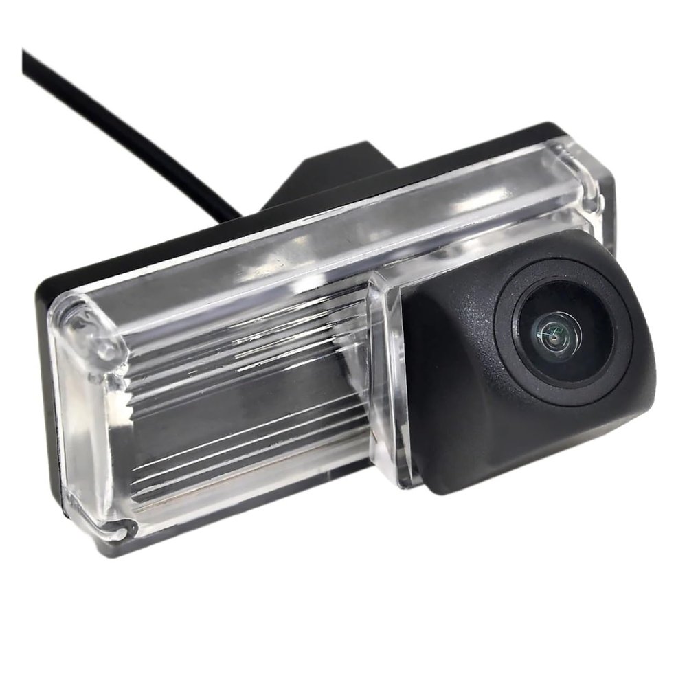170 HD 1080P AHD Fisheye Vehicle Rear View Reverse Parking Back Up Night Camera Compatible with Toyota Land Cruiser LC 100 120 200 Prado(CVBS-AHD)