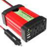 300W Pure Sine Wave Power Inverter DC 12V to AC(2 Outlets) 110V Car Charger Plug Inverter Adapter Converter with 4.2A Dual USB Charging Ports view 1