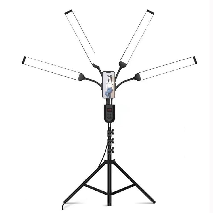 Four Arm Live Broadcast Light Mobile Live Broadcast Supplementary Light Bracket Photography Light Beauty Light