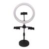 Mobile Phone Multi Position Fill Light Desktop Live Shooting Beauty Large Aperture LED Circular Fill Light view 1