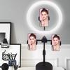 Mobile Phone Multi Position Fill Light Desktop Live Shooting Beauty Large Aperture LED Circular Fill Light view 2