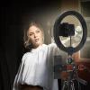 Mobile Portable Video Shooting Set Internet Celebrity Live Broadcast Circular Fill Light Tripod Combination Set view 4