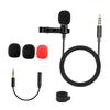 Angoily Lapel Mic Recording for Phone Computer Desktop Omnidirectional Clip Microphone 3.5mm Plug view 1