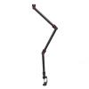 Aluminum 3-Section Articulating Arm with 360 Ball Head for Overhead Camera Mounts, Detachable C Clamp Desk Stand with 1/4, 3/8, 5/8 Screws view 2