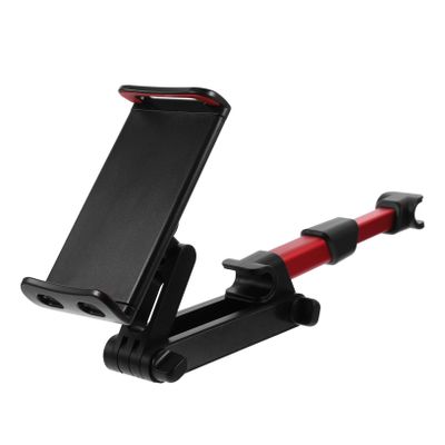 HOMSFOU Adjustable Car Stand Dash Mounted Phone Storage Rack Sturdy Tablet Holder