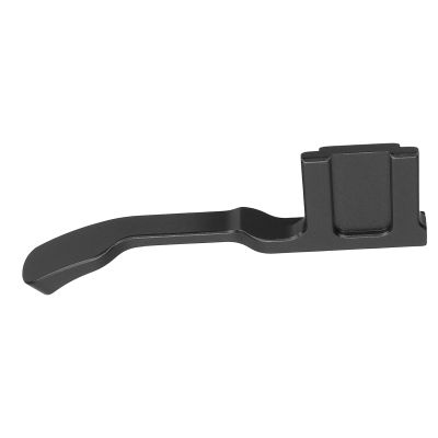 Camera Thumb Up Grip Aluminum Alloy Metal Support with Hot Shoe Cover for GFX-50R Mirrorless Camera (Black)
