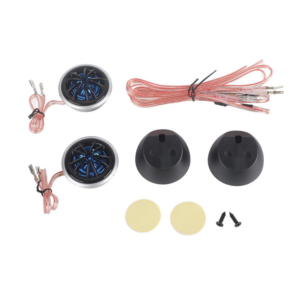 evhooe 1 Pair of Car Artists Car Speakers Music Player Audio Super Power Loud Dome Tweeter 130W