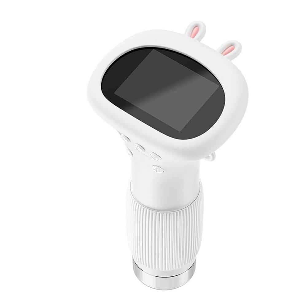 2in Screen Handheld Microscope 2MP 100 to 1000X Zoom Real Time HD Imaging Portable Microscope with 8 LEDs (White)