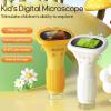 2in Screen Handheld Microscope 2MP 100 to 1000X Zoom Real Time HD Imaging Portable Microscope with 8 LEDs (White) view 3