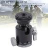 Tripod Ball Head, 360 Panoramic Tripod Head with Cold Shoe Mount, 1/4 Inch Screw Hole, Camera Quick Release Metal Ball Head for Tripods DSLRs Light Stands Cellphones Monopods view 3