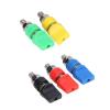 5Pcs Binding Post Terminal Connector ABS Silver Alloy High Current Junction Posts Jacks Connectors view 2
