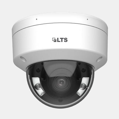 LTS CMIP7C82W-28MDA 8MP Platinum Dome Camera with True WDR, Color 24/7, and Human/Vehicle Detection