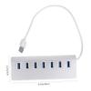 Gadpiparty USB Hub Expansion Adapter for Multiple Devices High-Speed Data Transfer Compatible Laptops and More Easy to Use No Driver Installation Needed view 2