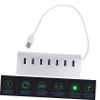 Gadpiparty USB Hub Expansion Adapter for Multiple Devices High-Speed Data Transfer Compatible Laptops and More Easy to Use No Driver Installation Needed view 4