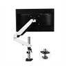 tanyunji001 Monitor Stand Single Monitor Arm, Monitor Desk Mount Stand for 15"-32" Screens Holds 4.4-17.6 lbs, Fully Adjustable Gas Spring Monitor Mount with Grommet Base 27 inch Monitor Stand(300mm) view 1
