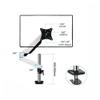 tanyunji001 Monitor Stand Single Monitor Arm, Monitor Desk Mount Stand for 15"-32" Screens Holds 4.4-17.6 lbs, Fully Adjustable Gas Spring Monitor Mount with Grommet Base 27 inch Monitor Stand(300mm) view 2