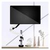 tanyunji001 Monitor Stand Single Monitor Arm, Monitor Desk Mount Stand for 15"-32" Screens Holds 4.4-17.6 lbs, Fully Adjustable Gas Spring Monitor Mount with Grommet Base 27 inch Monitor Stand(300mm) view 4
