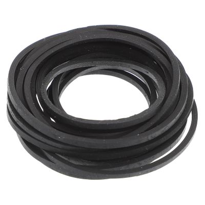 Mikikit 20pcs Recorder Rubber Belts for Maintenance Flat Rubber Belt for Record Players and Tape Recorders Restore Smooth and Reduce Noise Compatible DVD Drives and Personal Stereos