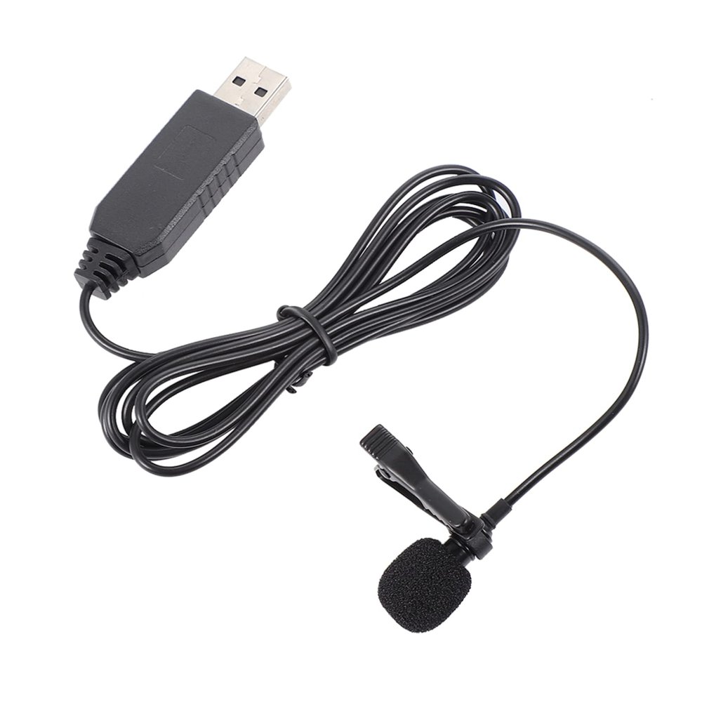 BELLIFFY Vlogging Clip Mic Omnidirectional Conference Microphone for Laptop Detail Capture Sturdy Clip