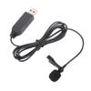 BELLIFFY Vlogging Clip Mic Omnidirectional Conference Microphone for Laptop Detail Capture Sturdy Clip view 1