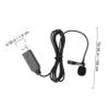 BELLIFFY Vlogging Clip Mic Omnidirectional Conference Microphone for Laptop Detail Capture Sturdy Clip view 2