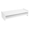 BELLIFFY Elevated Rack Computer Shelf Desk Dorm Stand Screen Shelf Double Monitor Mount Heightening Bracket Storage Rack view 1