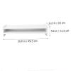 BELLIFFY Elevated Rack Computer Shelf Desk Dorm Stand Screen Shelf Double Monitor Mount Heightening Bracket Storage Rack view 4