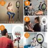 Fill Light Tripod Bracket Circular Selfie Light Live Streaming Beauty Light Touch Remote Control Light view 3