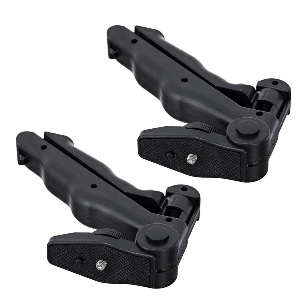 VILLFUL 2pcs Mini Action Camera Tripod Desktop Holder for Selfie and Vlogging Portable Handheld Stand for Live Streaming and Video Calls