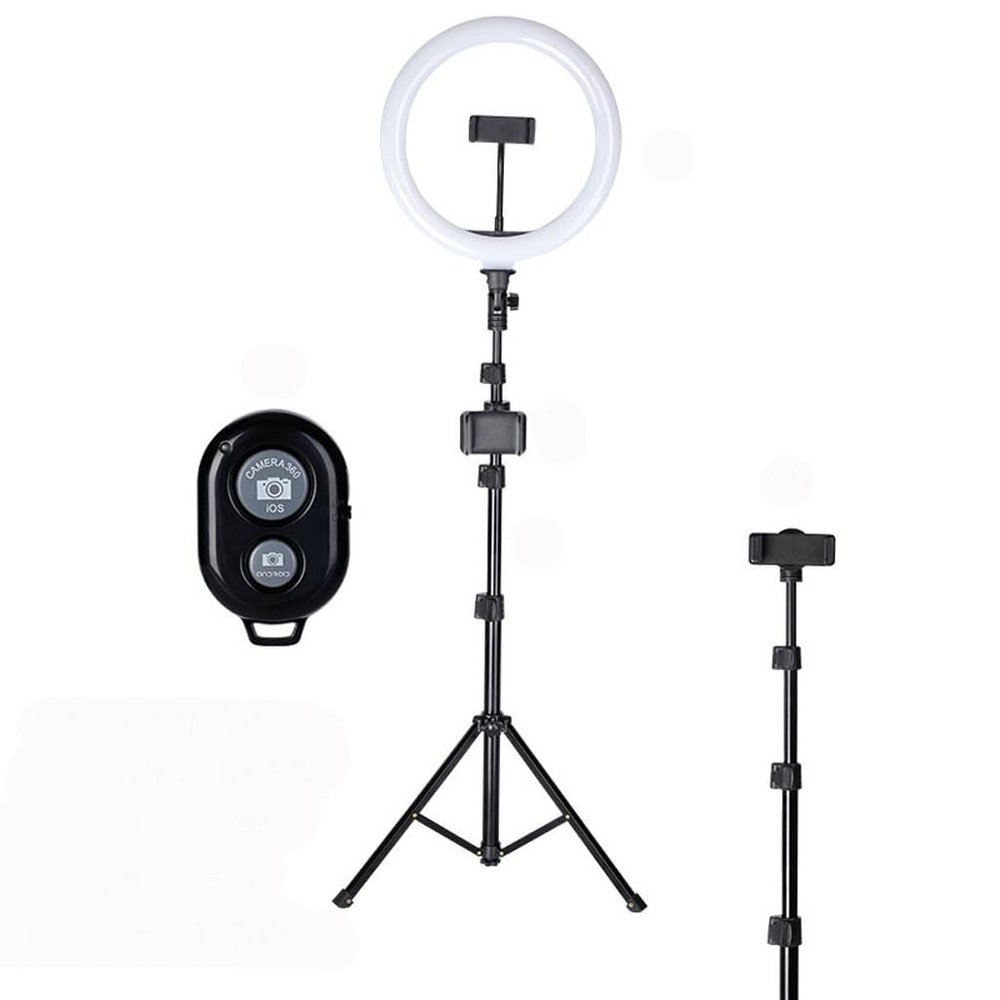 Bracket Fill Light Mobile Phone Selfie Beauty Light Floor Photography Circular Light Anchor LED Fill Light